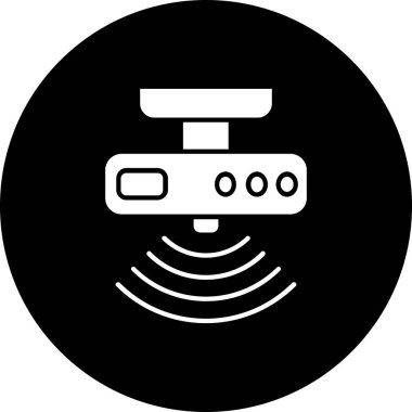 Vektör CCTV kamera simgesi
