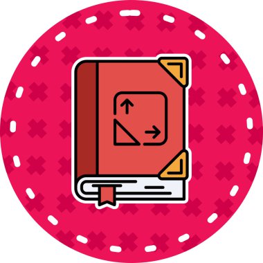 Kumarhane fişi. Basit illüstrasyon