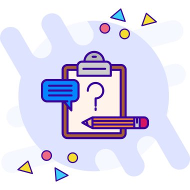 Belge simgesi tasarım vektörü