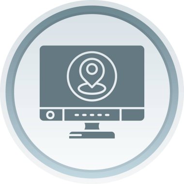 Seo simgesinin vektör illüstrasyonu