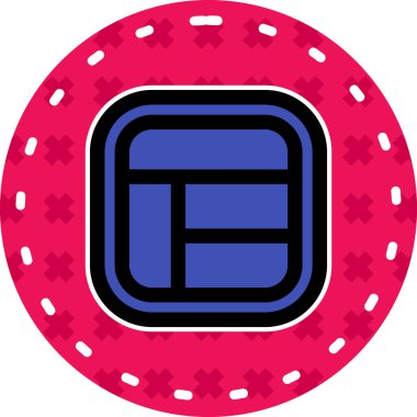 Bir kumarhane simgesinin vektör illüstrasyonu