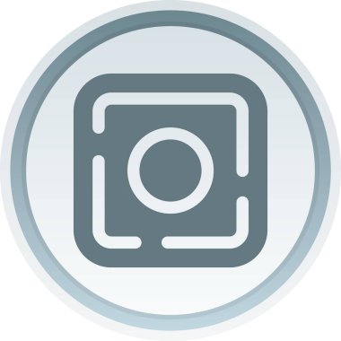 Eşsiz Kamera Vektör Satırı Simgesi