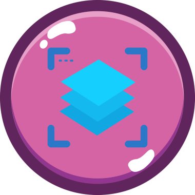 Oyunun bir simgesinin vektör çizimi