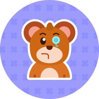 hayvan ayı emoji simgesi biçiminde