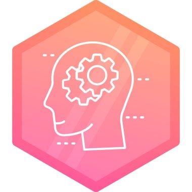 Bir beyin vektör çizim