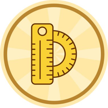 Ölçüm bandıyla ölçüm bandının vektör illüstrasyonu