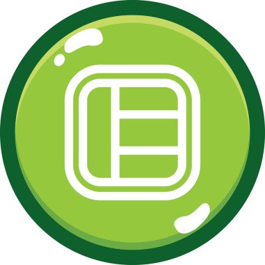 Rozet. Web simgesi basit illüstrasyon