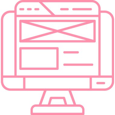 tarayıcı penceresi dizüstü bilgisayar simgesi