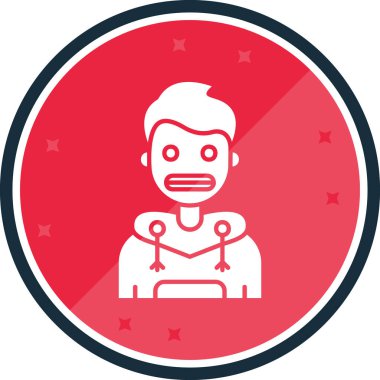 Vektör illüstrasyonu, simge ögesi biçimi