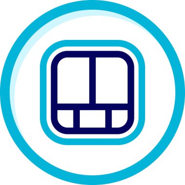 seo modern simgesinin vektör illüstrasyonu