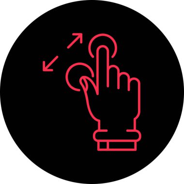 Tıklama vektör simgesi