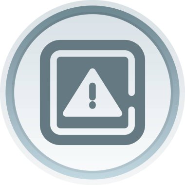 ünlem işareti simgesi, vektör illüstrasyonu