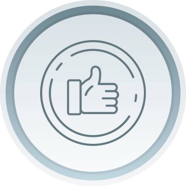 doldurulmuş dış hat biçiminde hareket simgesini paraflar