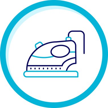 Mavi arkaplanın vektör illüstrasyonu