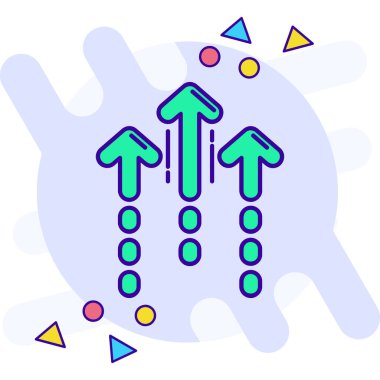 Yönü belirleme simgesi - özet biçimi