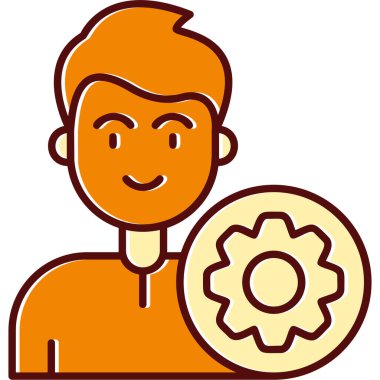 Vitesli bir adamın vektör çizimi