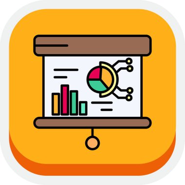 İş analizi vektör simgesi