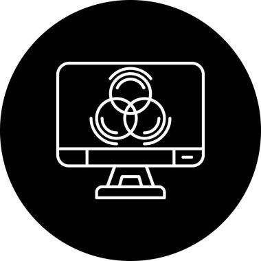 vektör bilgisayar simgesi illüstrasyonu