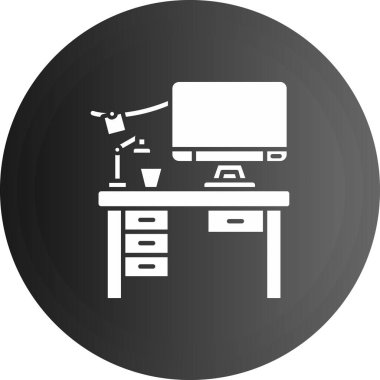 Modern simgenin vektör illüstrasyonu