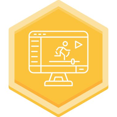 seo modern simgesinin vektör illüstrasyonu