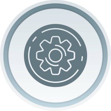 Vites simgesi vektör illüstrasyonu ayarlanıyor