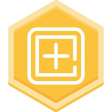 Sarı ve beyaz arkaplanın vektör çizimi