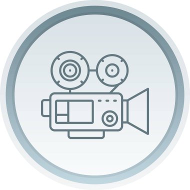 Video kamera. Web simgesi