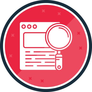 seo modern simgesinin vektör illüstrasyonu