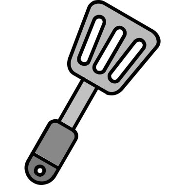 Mutfak aletleri. Basit resimleme