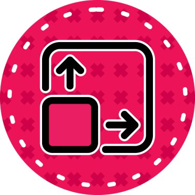 seo modern simgesinin vektör illüstrasyonu