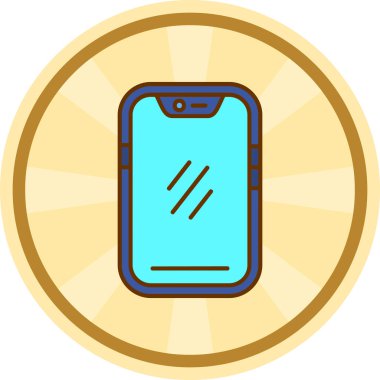 Cep telefonu. Basit tasarım