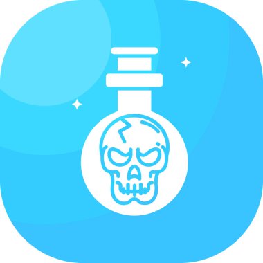 Kurukafa simgesi vektör illüstrasyonu