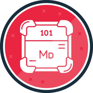 Modern bir simgenin vektör illüstrasyonu