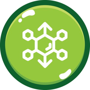 Eşsiz Bilim Vektör Satırı Simgesi