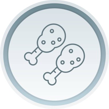 Modern b 'nin vektör çizimi kemik simgesinden yoksun