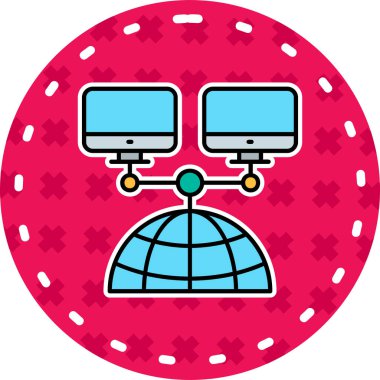 bilgisayar simgesi vektör illüstrasyonu