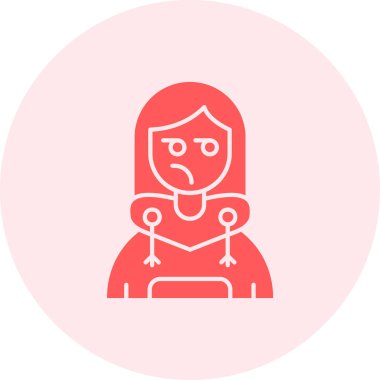 Ağlayan ikon vektör illüstrasyonu