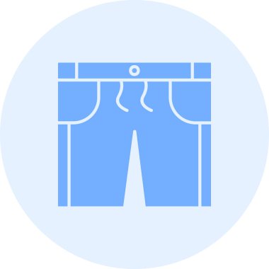 pantolon simgesinin vektör modern