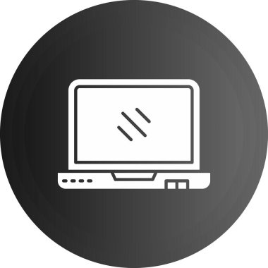 Bilgisayar fare simgesi, basit vektör çizim