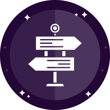 Bir yıldızın vektör illüstrasyonu