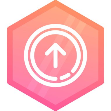 ok yönü ok simgesi pürüzsüz biçiminde