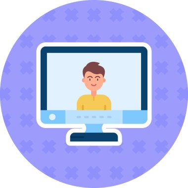 çevrimiçi web simgesi basit tasarımı
