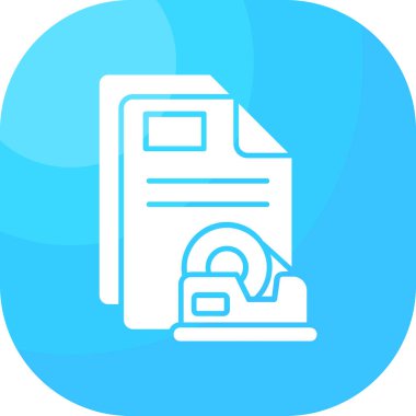 ATM kartının basit simge vektör illüstrasyonu