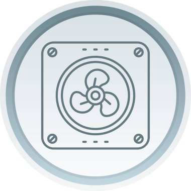 Çip simgesi vektör illüstrasyonu