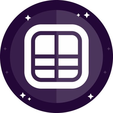 Modern bir tasarımın vektör illüstrasyonu