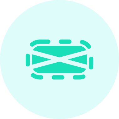 Mavi daire simgesinin gösterimi