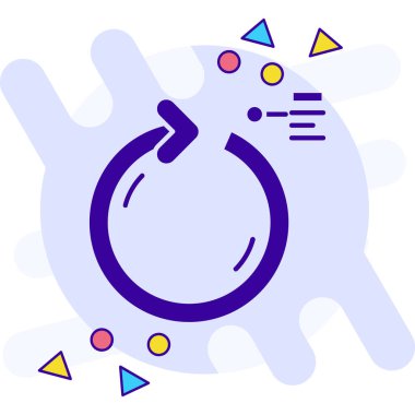 bomba simgesi, vektör illüstrasyonu