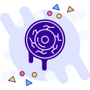 Hayran. Web simgesi vektör illüstrasyonu