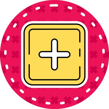 Kumarhane fişleri ikonu. Kumarhane çipleri simgeleri vektörünün basit çizimi