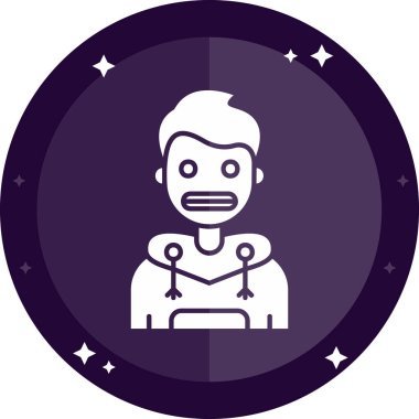 Vektör illüstrasyonu, simge ögesi biçimi